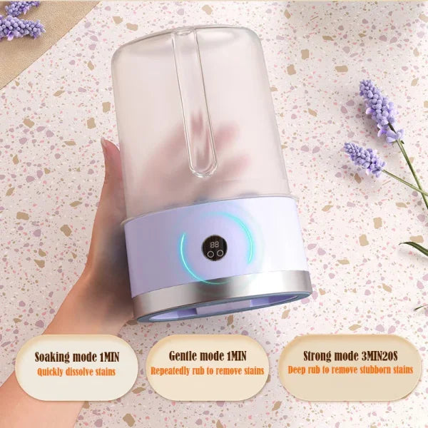 Portable Mini Washing Machine – Wireless Travel Laundry Cup for Under - Himpall