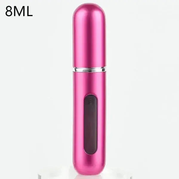 Portable Perfume Atomizer for Your Travel Fragrance Companion - 8ml-Matte Rose Red