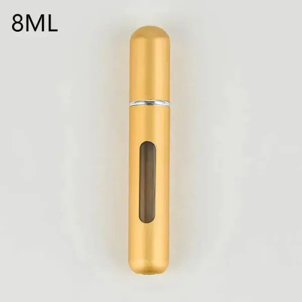Portable Perfume Atomizer for Your Travel Fragrance Companion - 8ml-Champagne Gold