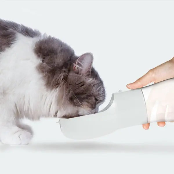 Portable Pet Food and Water Dispenser for Dogs and Cats