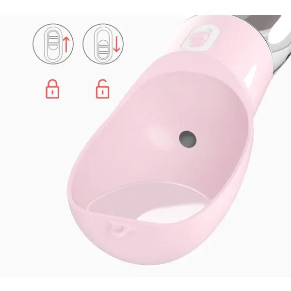 Portable Pet Food and Water Dispenser for Dogs and Cats
