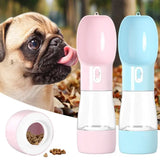 Portable Pet Food and Water Dispenser for Dogs and Cats
