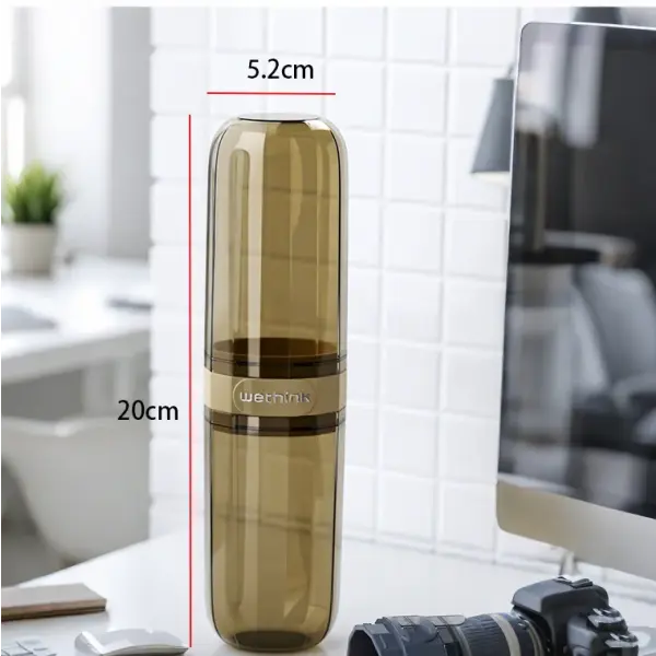 Portable Toothpaste Toothbrush Protect Holder Case Travel Camping Storage Box Protect Toothbrush Toothpaste from Dirt