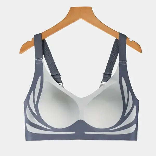 Women’s Powerful Push-Up Seamless Bra – Anti-Sagging Wireless Support Bralette Full Coverage Gathered Underwear