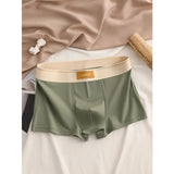Premium Cotton Men’s Boxer Briefs Soft Breathable Sport Style