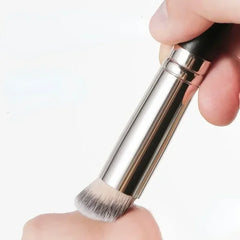 Premium Foundation & Concealer Brush – Dense Contour & Blusher Brush for Flawless Under Eye Blending - Himpall