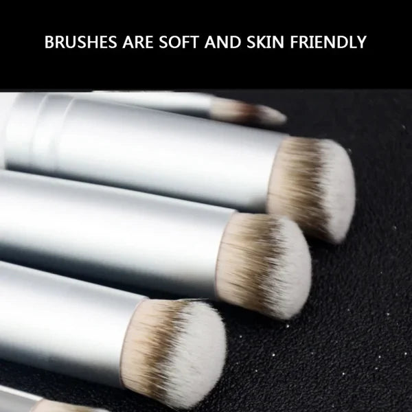 Premium Foundation & Concealer Brush – Dense Contour & Blusher Brush for Flawless Under Eye Blending - Himpall
