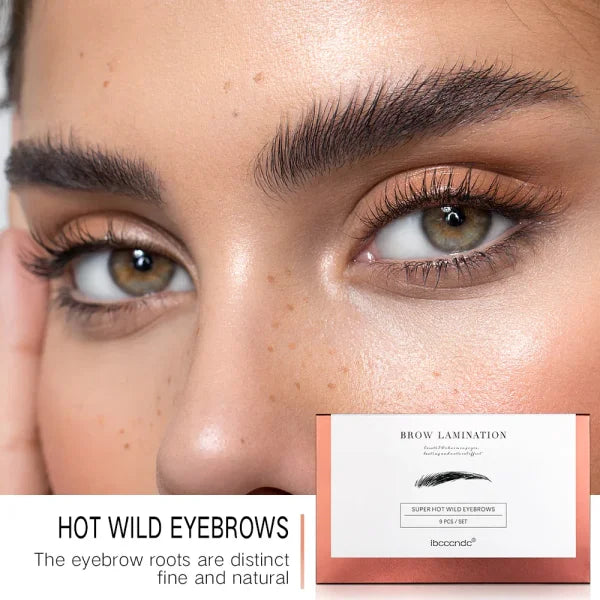 Pro Brow Lift Lamination Kit with Keratin & Cling Film – Home Use - Himpall