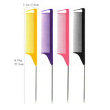 Pointed Tail Salon Comb Plastic Anti-Static Styling
