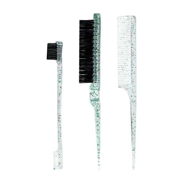 Pointed Tail Salon Comb Plastic Anti-Static Styling - TZ007-white1
