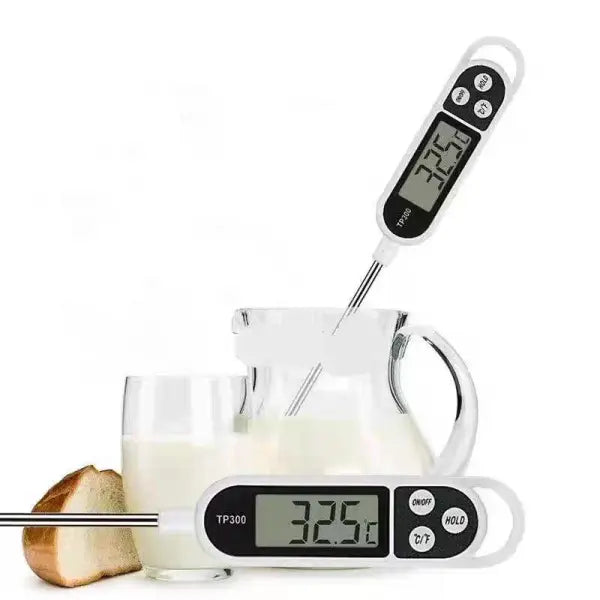 Probe Type Food Thermometer Kitchen Digital Thermometer For Meat Milk Cooking Food BBQ TP300 Electronic Temperature