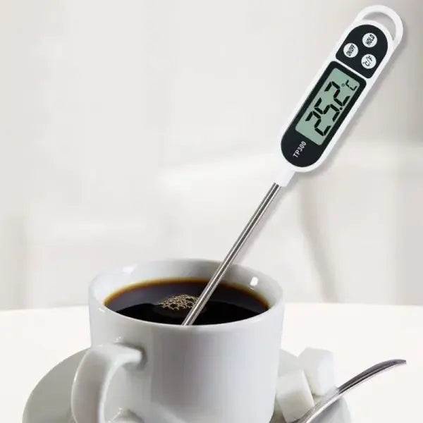 TP300 Digital Food Thermometer – Instant Read Electronic Meat Probe Kitchen Temperature Gauge for BBQ Milk Candy