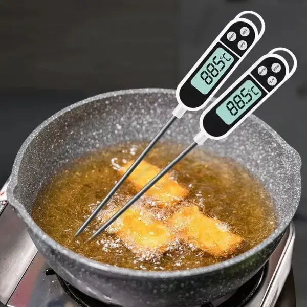 Probe Type Food Thermometer Kitchen Digital Thermometer For Meat Milk Cooking Food BBQ TP300 Electronic Temperature