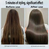 Professional 2-in-1 Hair Dryer and Straightener Negative Ion Iron Long Lasting Styling Tool Wet and Dry Straightener