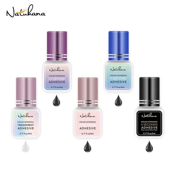 Professional 5ml Eyelash Glue – Fast Drying & Strong Adhesive for Lash Extensions - Himpall