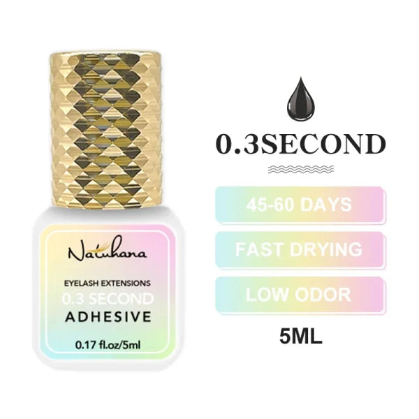 Professional 5ml Eyelash Glue – Fast Drying & Strong Adhesive for Lash Extensions - Himpall