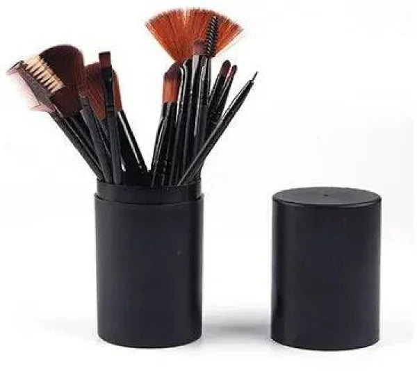 Professional High-Quality Makeup Brushes Set with 12 Essential Tools - Himpall