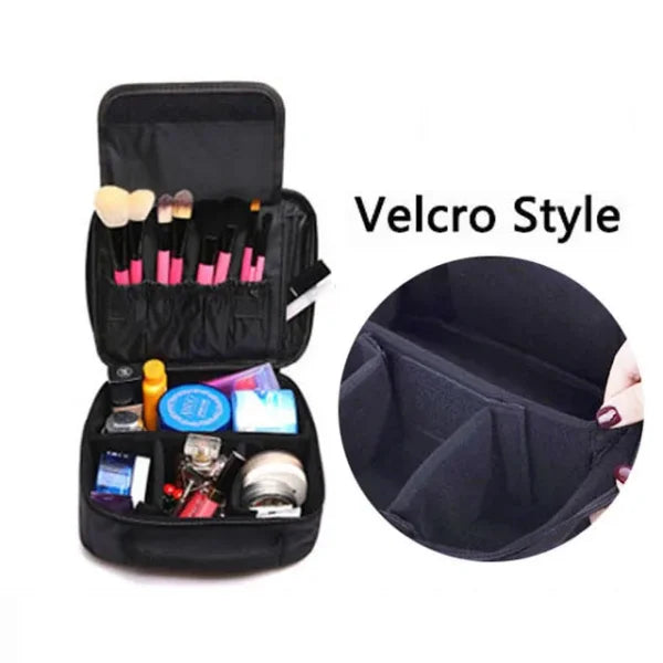 Professional Makeup Case – Cosmetic Organizer Storage Box for Women - Himpall