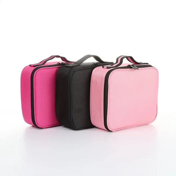 Professional Makeup Case – Cosmetic Organizer Storage Box for Women - Himpall