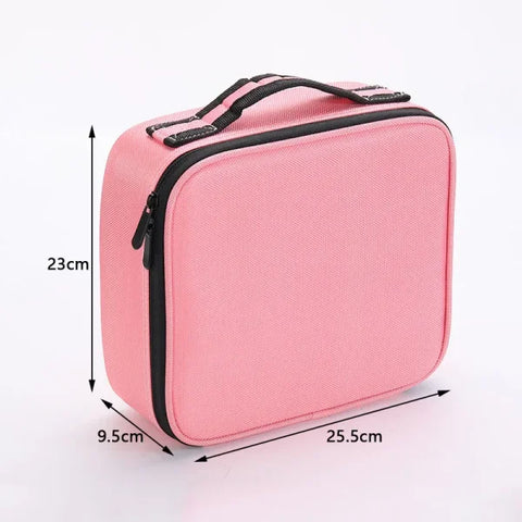 Professional Makeup Case – Cosmetic Organizer Storage Box for Women - Himpall