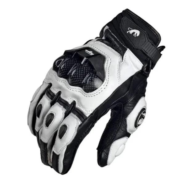 Professional Off-Road Motorcycle Gloves – Drop-Resistant & Full-Length - Short Gloves White / XL