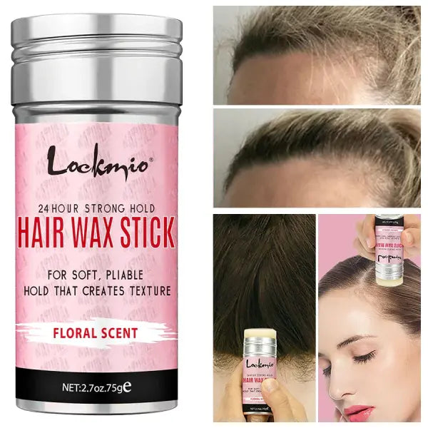 Professional Styling Wax for Women Anti-frizz Pomade Smoothing Broken Back Hair Mud Messy Hairs Control Wax Rod