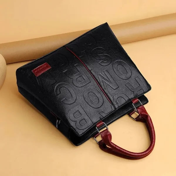 PU Leather Casual Shoulder & Crossbody Bags for Women - Luxury Designer Large Capacity Travel Handbag