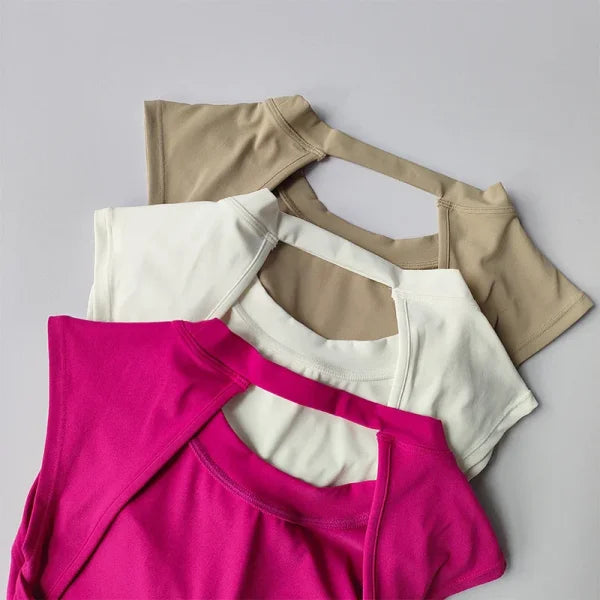 Push-Up Sports Bra Top – Sexy Beauty Back Fitness Vest for Women