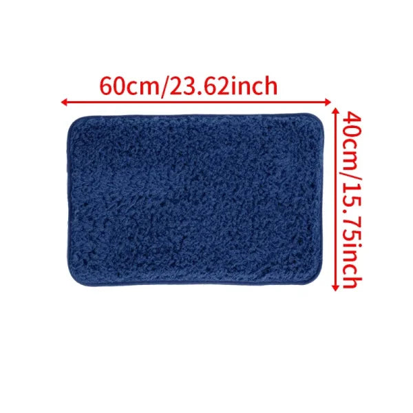 NoEnName Null PVC Weaving Carpet from Mainland China for Women’s Fashion - Navy Blue 40x60cm / United States