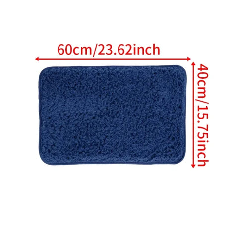 NoEnName Null PVC Weaving Carpet from Mainland China for Women’s Fashion - Navy Blue 40x60cm / United States