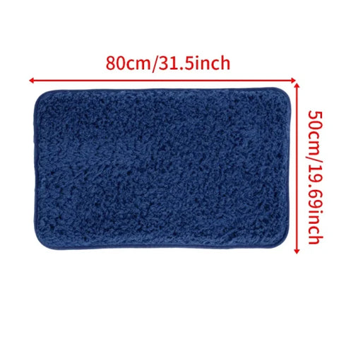 NoEnName Null PVC Weaving Carpet from Mainland China for Women’s Fashion - Navy 50x80cm / United States