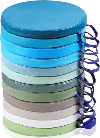 12 Pcs Floor Cushions – Flexible Classroom Seating with Handle for Kids & Daycare - United States / Round / Bright Color