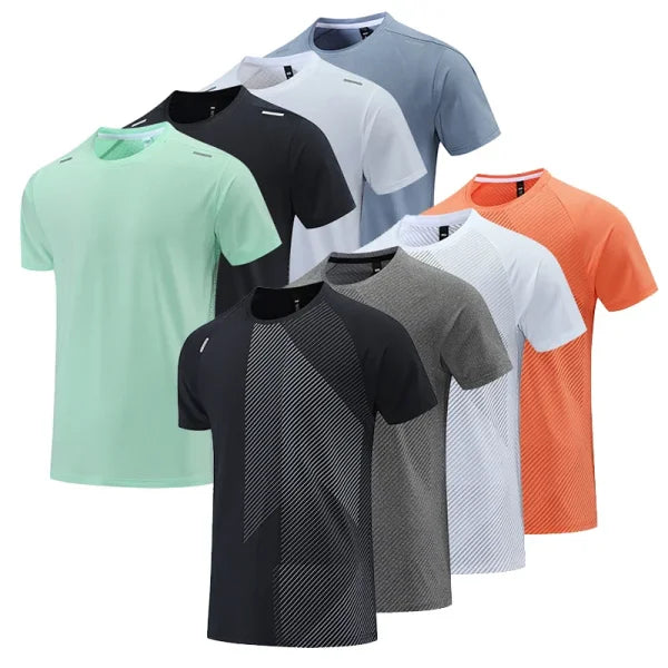 Quick Dry Men’s Running T-Shirt - Breathable Fitness Sports Top - Himpall