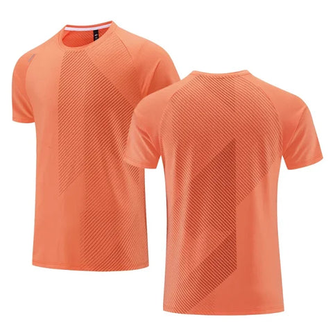Quick Dry Men’s Running T-Shirt - Breathable Fitness Sports Top - Himpall