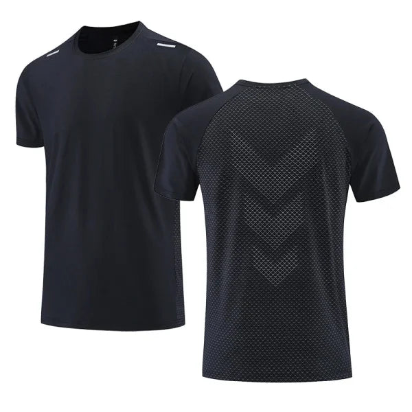 Quick Dry Men’s Running T-Shirt - Breathable Fitness Sports Top - Himpall