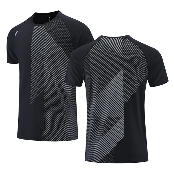 Quick Dry Men’s Running T-Shirt - Breathable Fitness Sports Top - Himpall