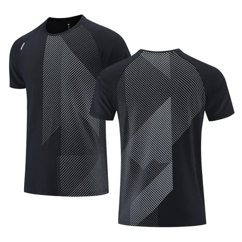 Quick Dry Men’s Running T-Shirt - Breathable Fitness Sports Top - Himpall