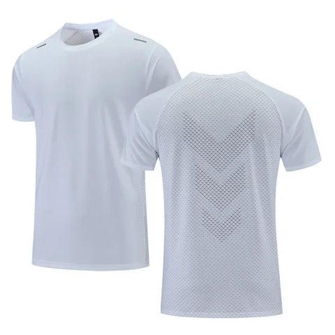 Quick Dry Men’s Running T-Shirt - Breathable Fitness Sports Top - Himpall