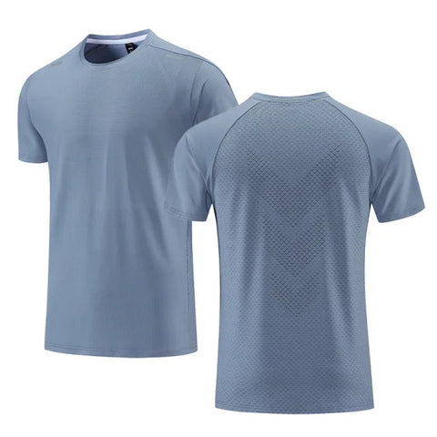 Quick Dry Men’s Running T-Shirt - Breathable Fitness Sports Top - Himpall