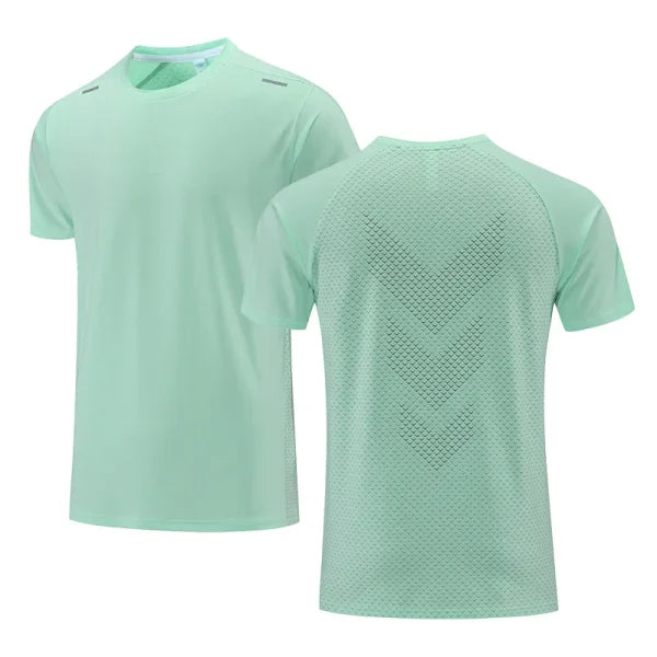 Quick Dry Men’s Running T-Shirt - Breathable Fitness Sports Top - Himpall
