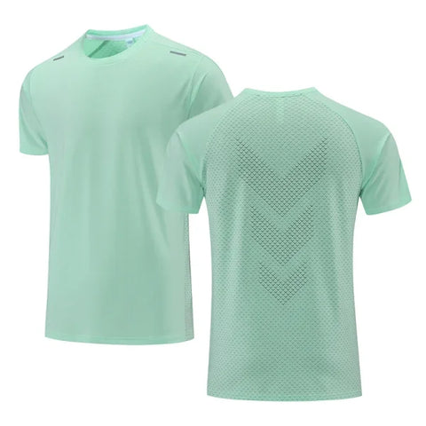 Quick Dry Men’s Running T-Shirt - Breathable Fitness Sports Top - Himpall