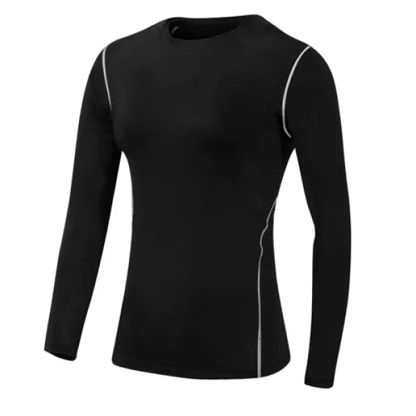 Quick Dry Women’s Fashion Blouse in Polyester from NoEnName_Null - black / S