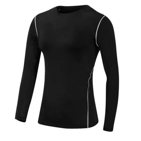 Quick Dry Women’s Fashion Blouse in Polyester from NoEnName_Null - black / S