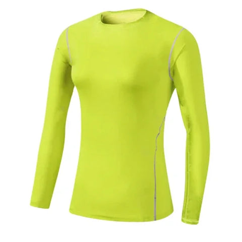 Quick Dry Women’s Fashion Blouse in Polyester from NoEnName_Null - Fluorescent Green / L