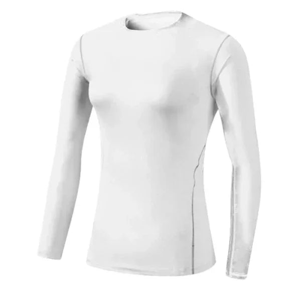 Quick Dry Women’s Fashion Blouse in Polyester from NoEnName_Null - WHITE / XL