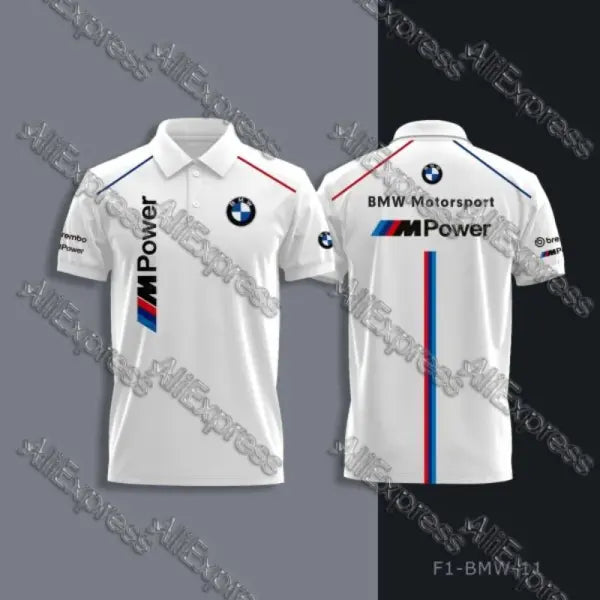 Quick Drying BMW Men’s Polo Shirt Mainland China Performance Sportswear