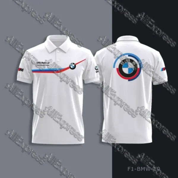 Quick Drying BMW Men’s Polo Shirt Mainland China Performance Sportswear