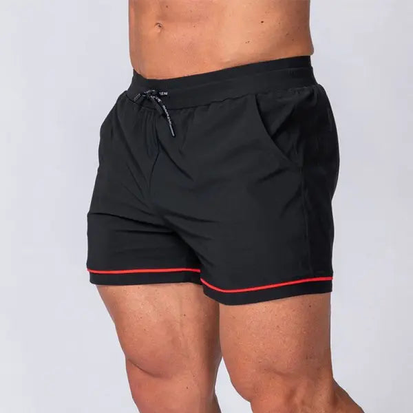 Quick-drying Sport Shorts Breathable Fabric – Versatile Outdoor Training - Black / L - None