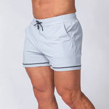 Quick-drying Sport Shorts Breathable Fabric – Versatile Outdoor Training - Gray / L - None