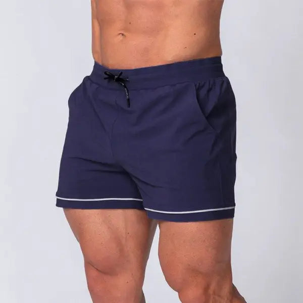 Quick-drying Sport Shorts Breathable Fabric – Versatile Outdoor Training - Navy Blue / L - None